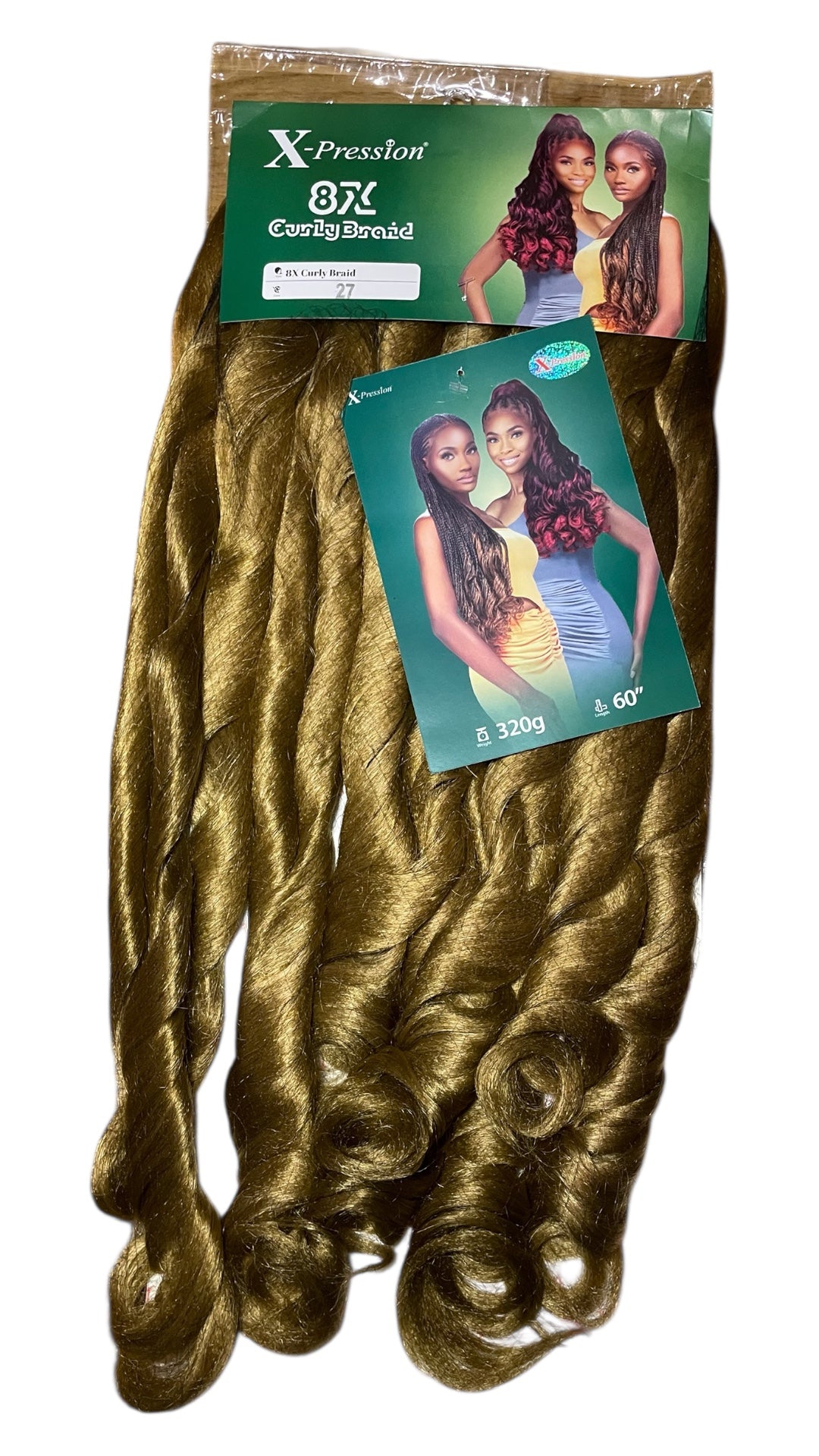 Curly Hair Extensions Braids - Soft, Pre-Curl & Pre-Treated (Lush Hair, Darling Empress & X-Pression)