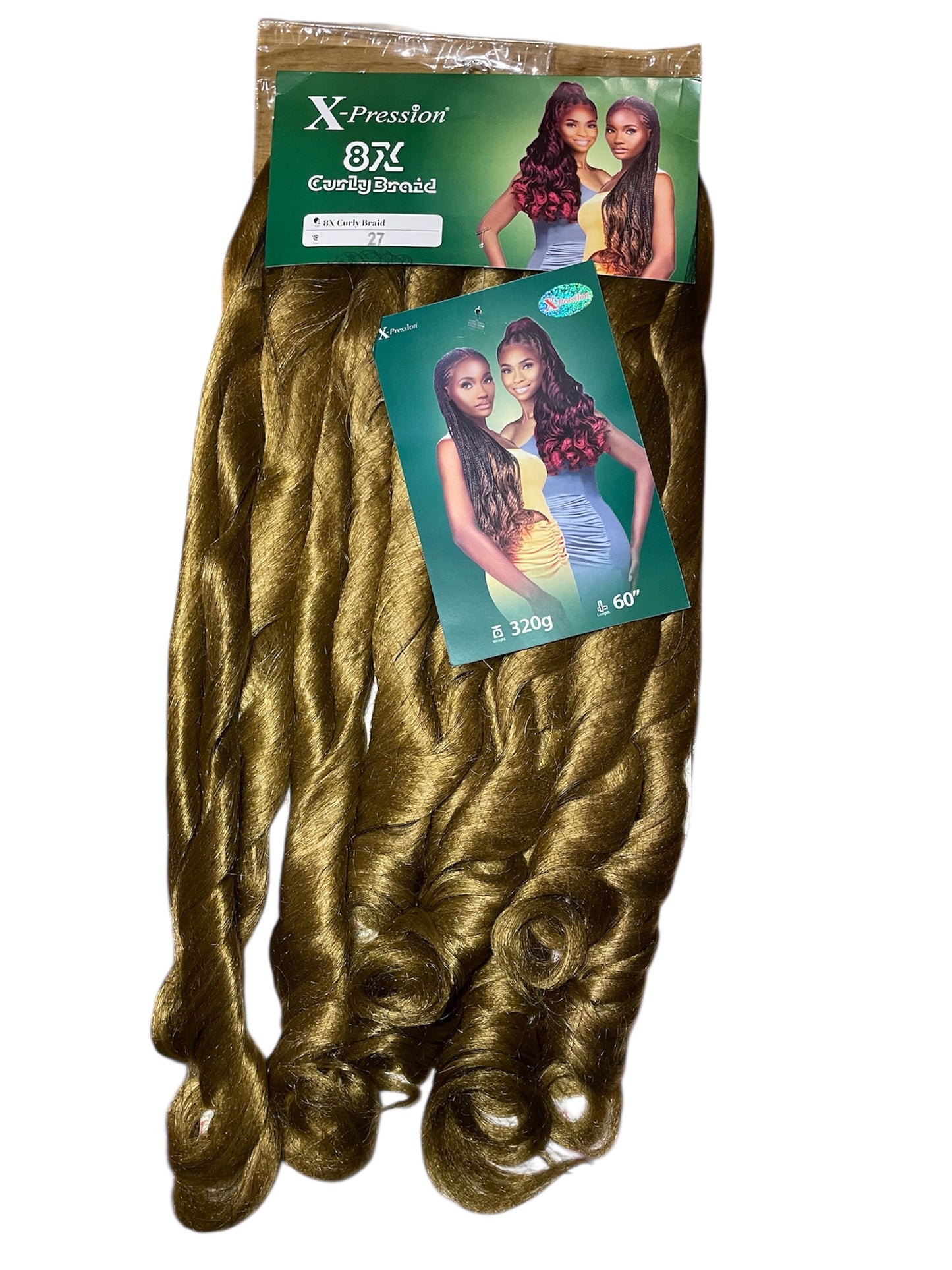 Curly Hair Extensions Braids - Soft, Pre-Curl & Pre-Treated (Lush Hair, Darling Empress & X-Pression)