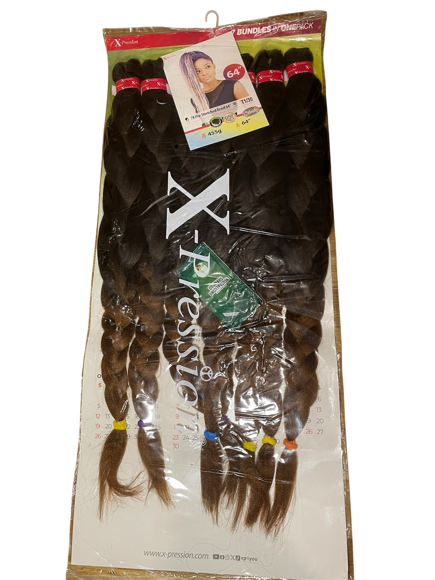64 Inch Ombré Braiding Hair - Colour Blend