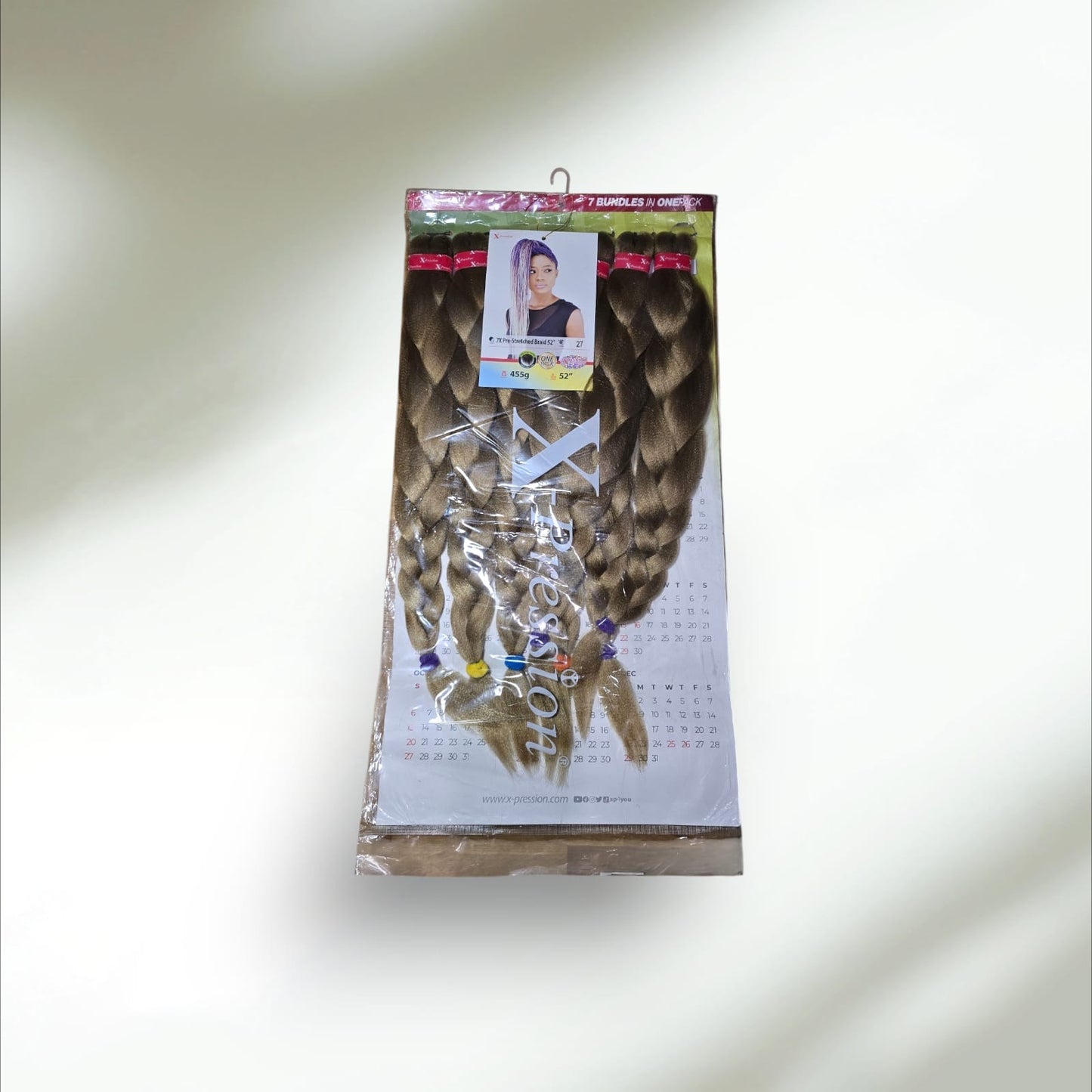 Blonde Hair Extensions for Braids, Pre-Stretched and Tangle-Free (X-Pression)