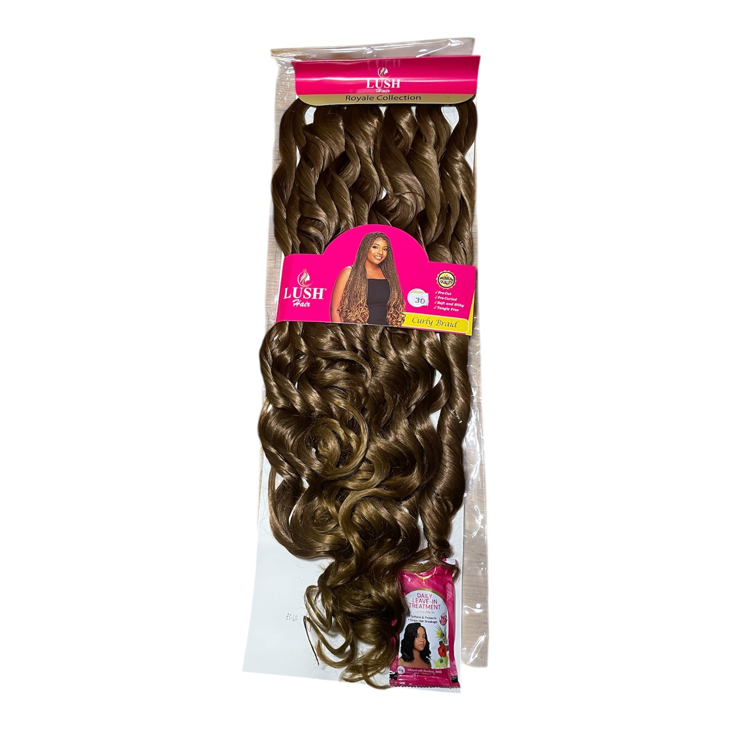 Curly Hair Extensions Braids - Soft, Pre-Curl & Pre-Treated (Lush Hair, Darling Empress & X-Pression)