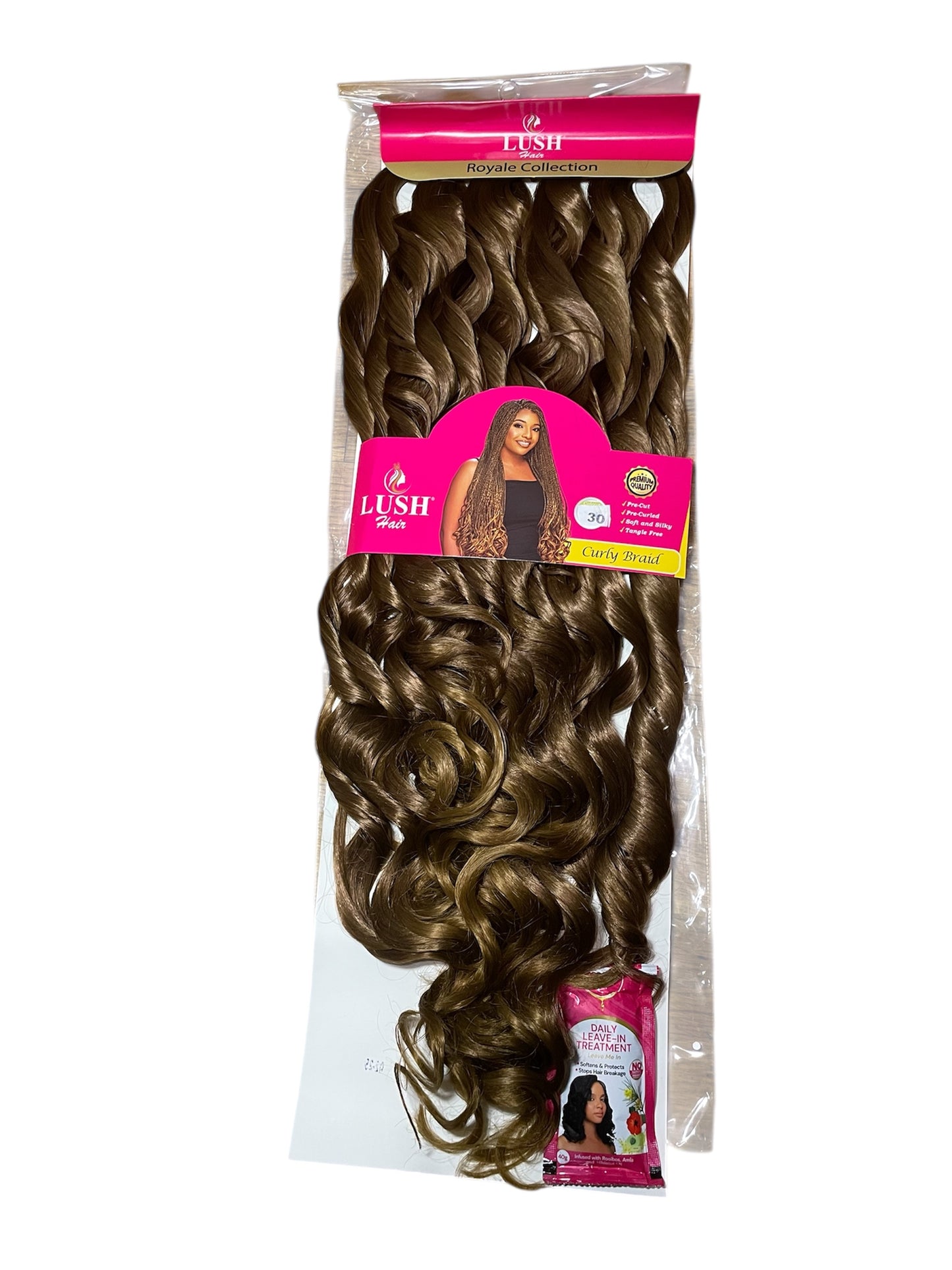 Curly Hair Extensions Braids - Soft, Pre-Curl & Pre-Treated (Lush Hair, Darling Empress & X-Pression)