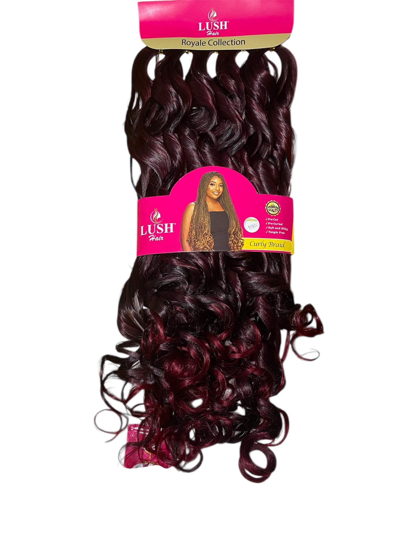 Curly Hair Extensions Braids - Soft, Pre-Curl & Pre-Treated (Lush Hair, Darling Empress & X-Pression)