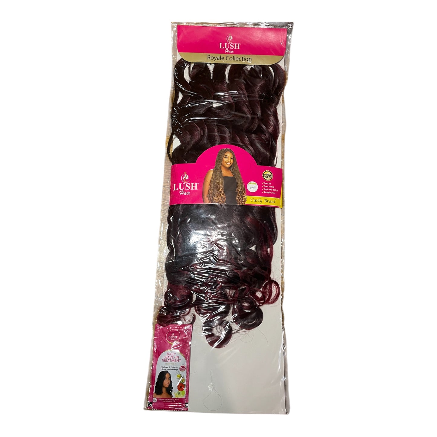 Curly Hair Extensions Braids - Soft, Pre-Curl & Pre-Treated (Lush Hair, Darling Empress & X-Pression)