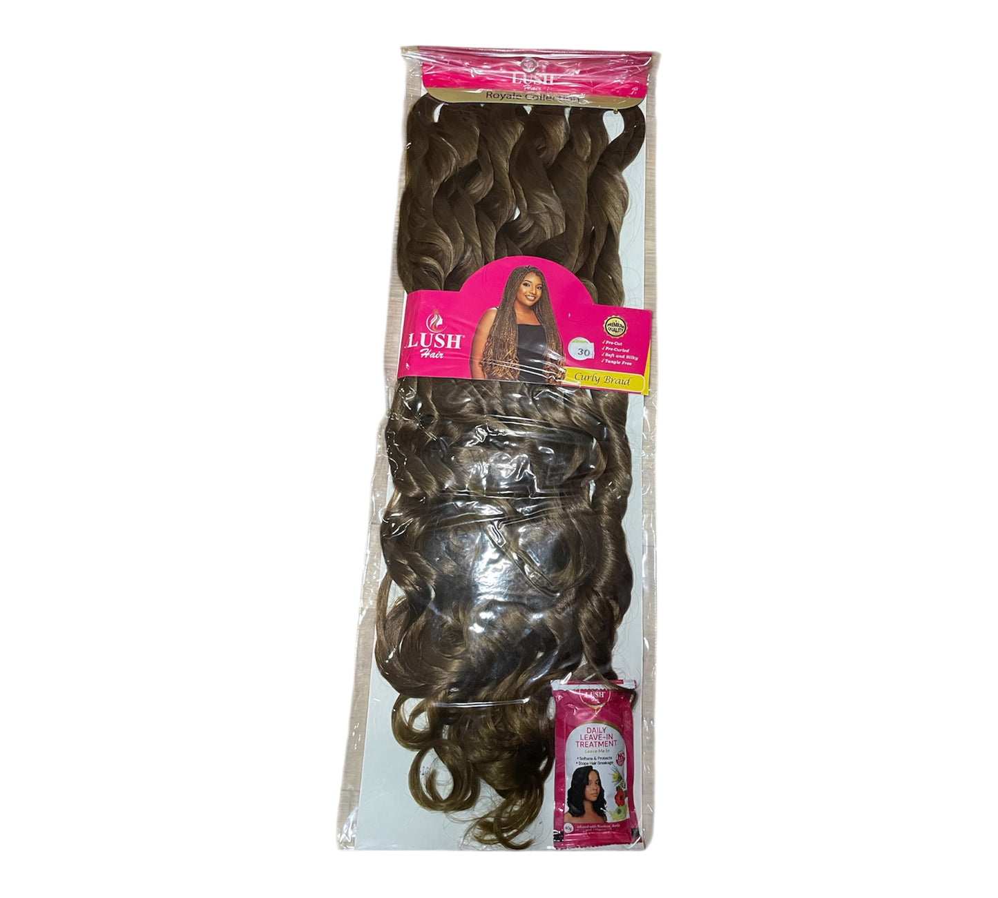 Curly Hair Extensions Braids - Soft, Pre-Curl & Pre-Treated (Lush Hair, Darling Empress & X-Pression)