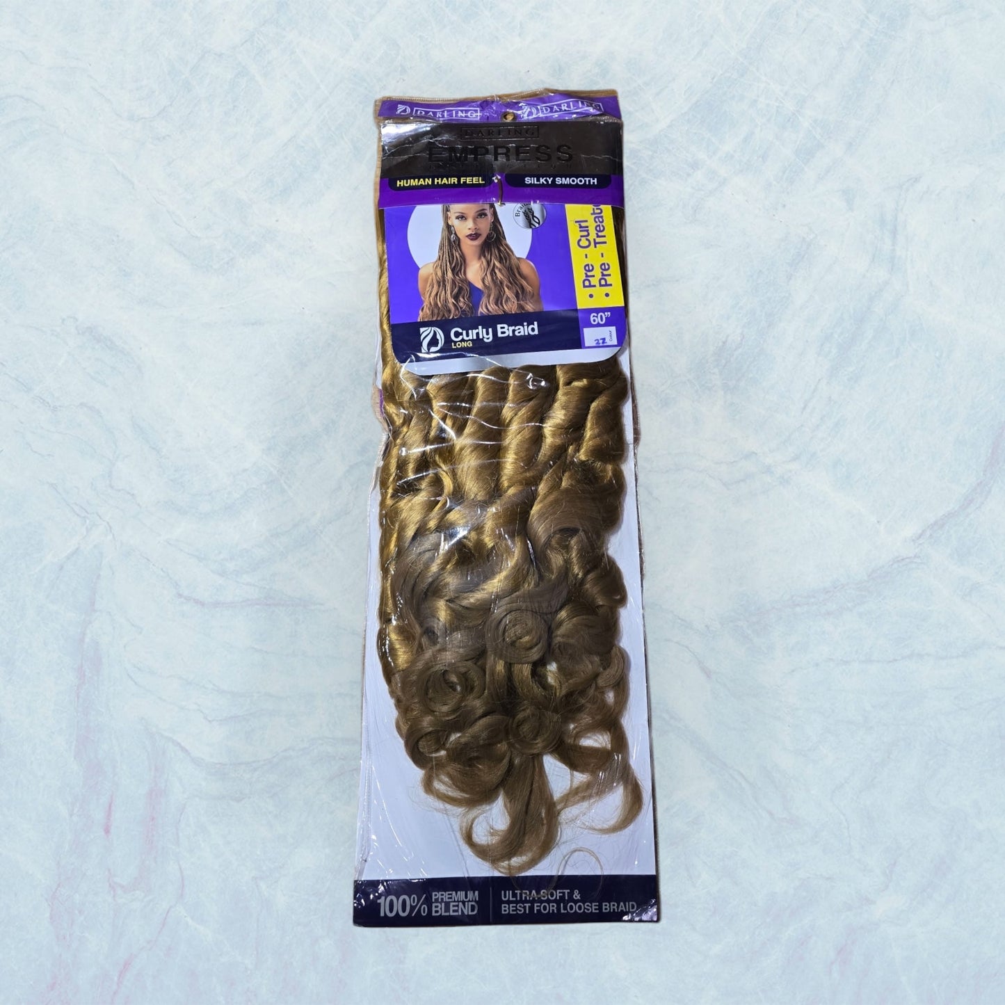 Curly Hair Extensions Braids - Soft, Pre-Curl & Pre-Treated (Lush Hair, Darling Empress & X-Pression)