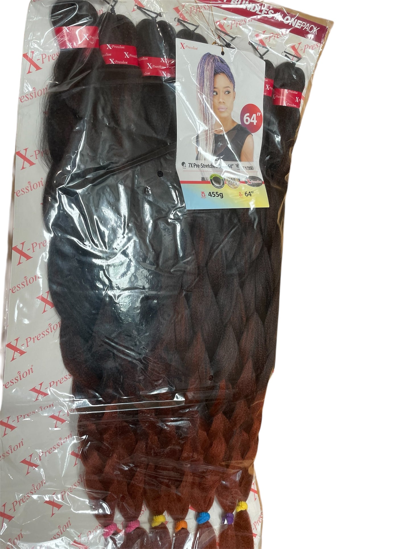 64 Inch Ombré Braiding Hair - Colour Blend