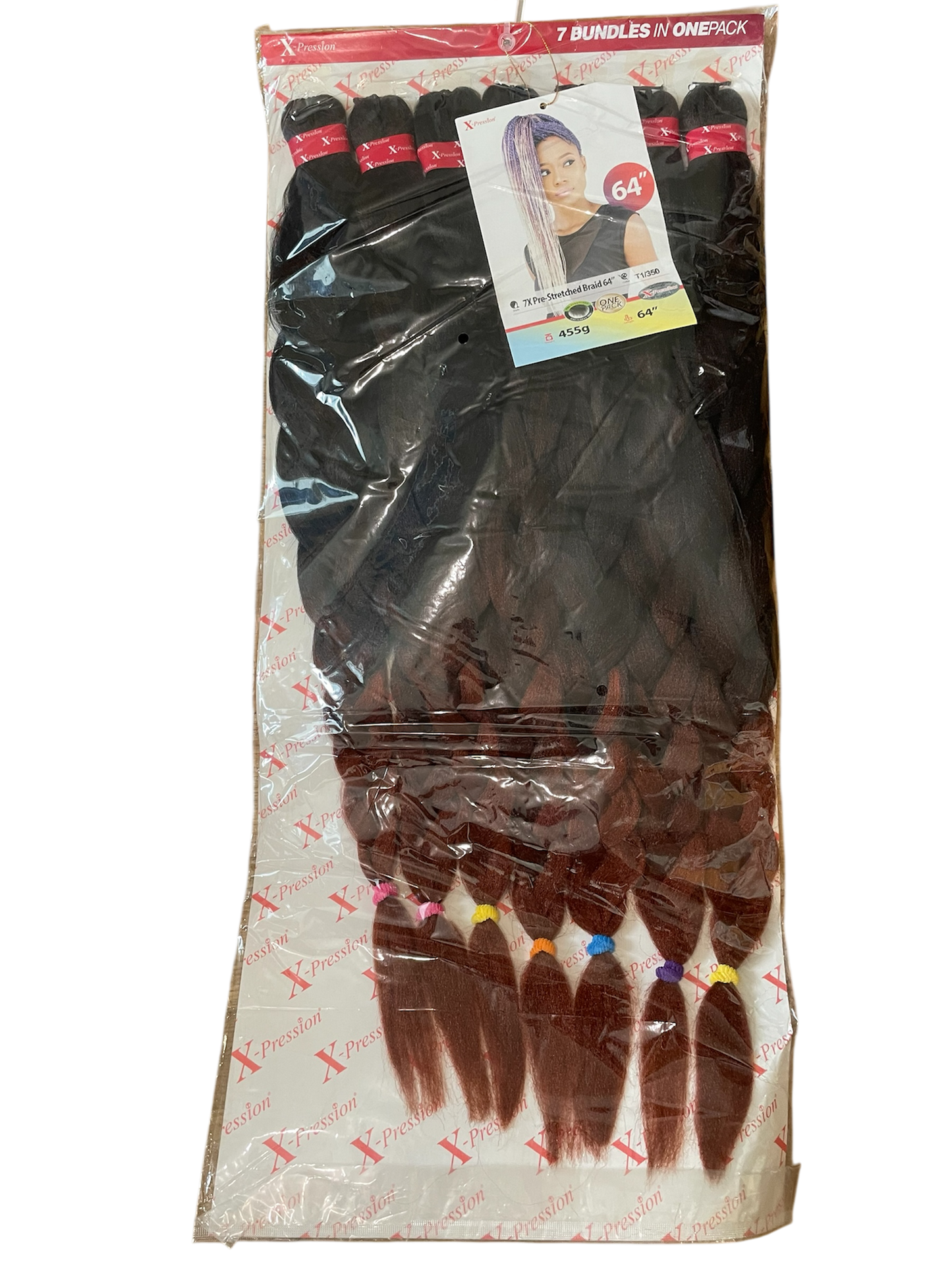 64 Inch Ombré Braiding Hair - Colour Blend