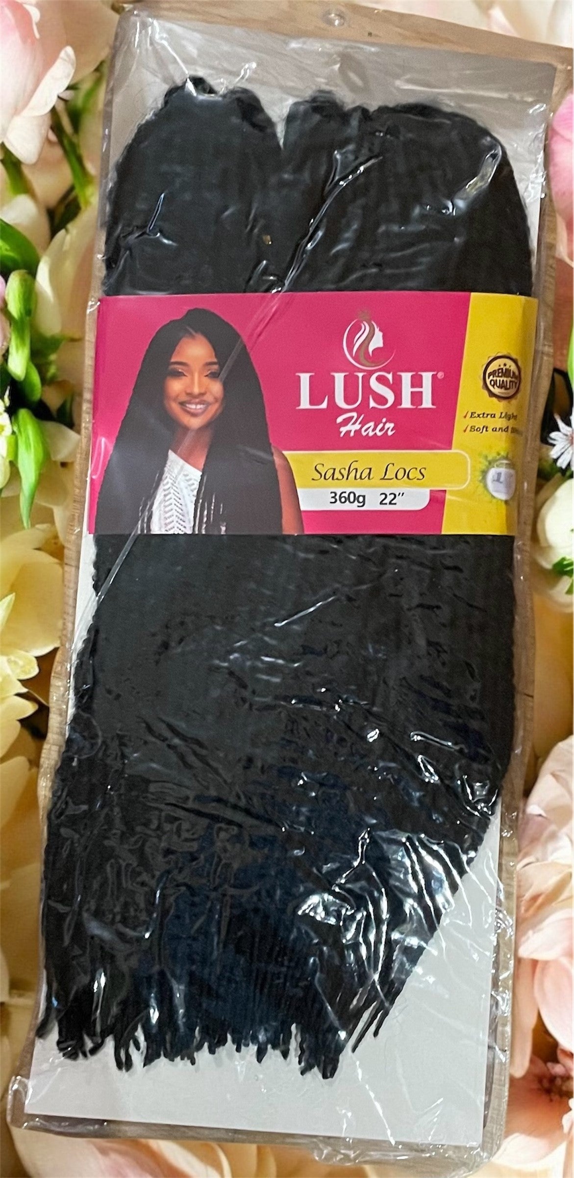 22 inch Lush Hair Crochet Extensions - Extra Light & Soft (360g)