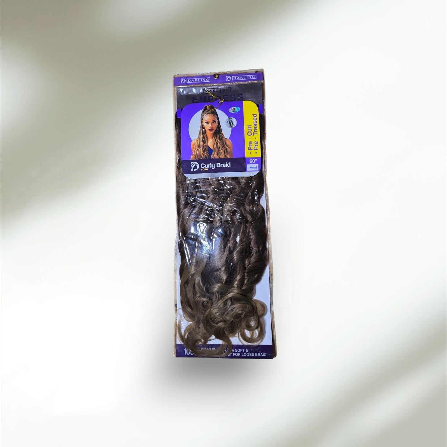 Curly Hair Extensions Braids - Soft, Pre-Curl & Pre-Treated (Lush Hair, Darling Empress & X-Pression)